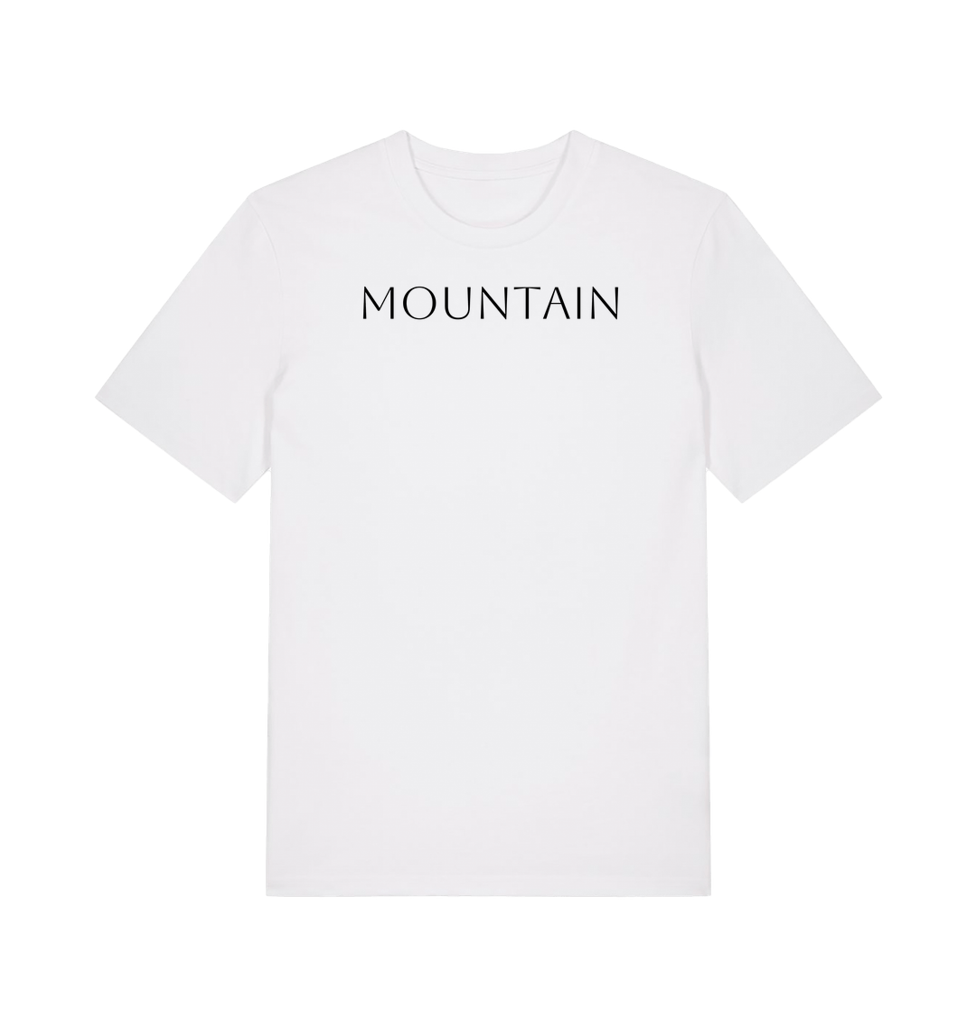 White Printed T-shirt Front